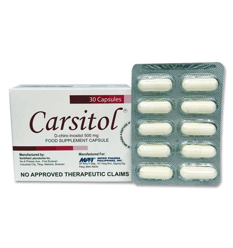 Carsitol Dosage & Drug Information .